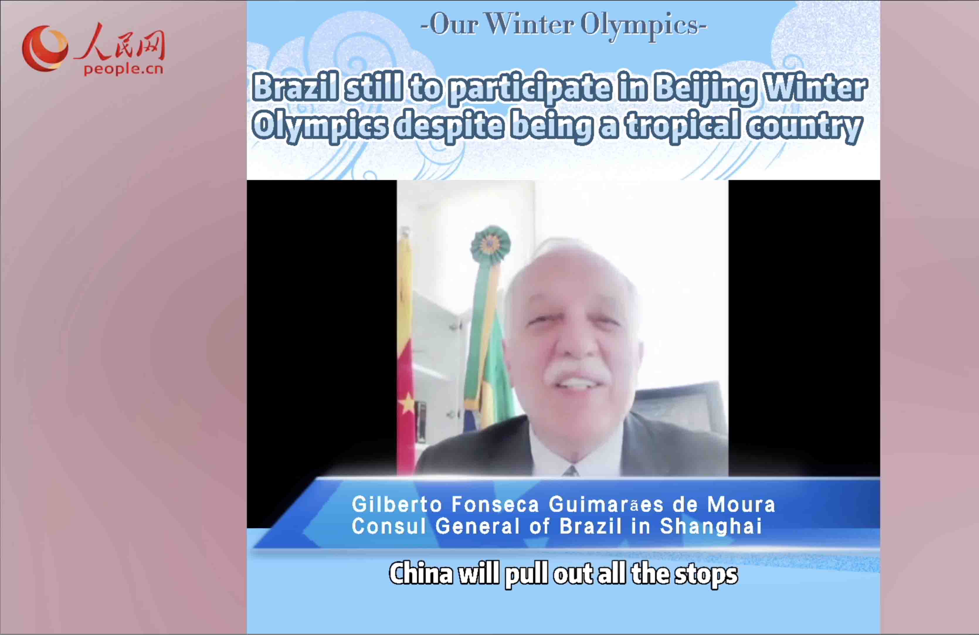 Brazil still to participate in Beijing Winter Olympics despite being a tropical country