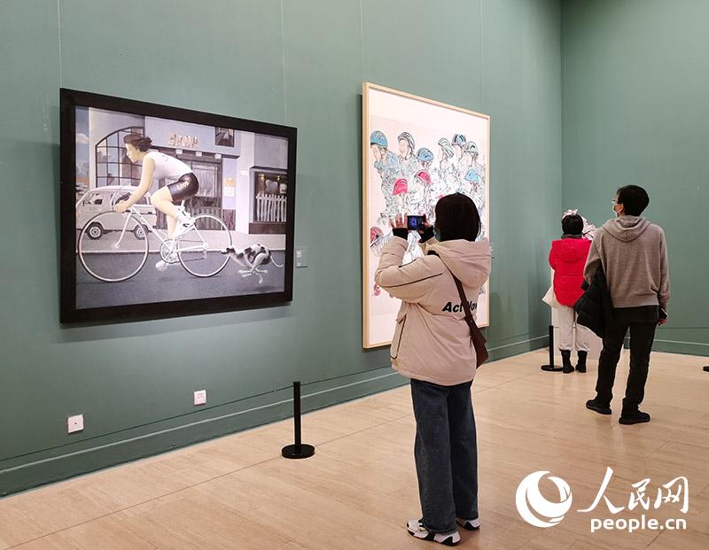 Over 160 Olympic-themed artworks now on display at National Art Museum of China in Beijing