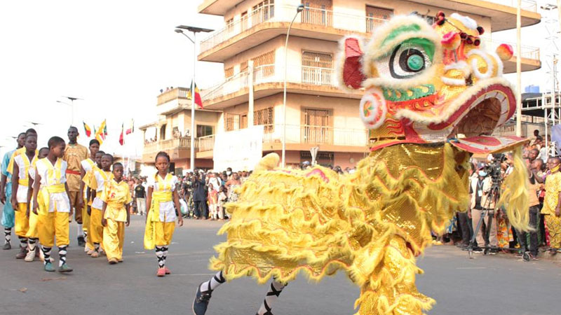 Parade held during fifth Int’l Festival of Porto-Novo