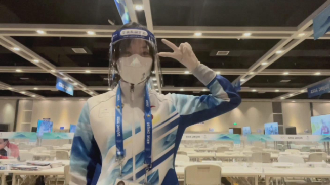 Volunteer Vlog: A day at Beijing 2022 from a volunteer's lens