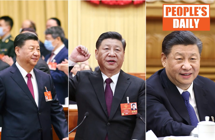 Keywords from Xi's two sessions speeches since 2013