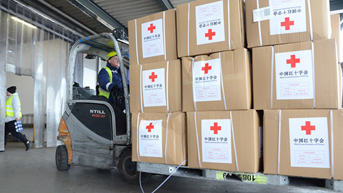 Chinese envoy calls for efforts to prevent humanitarian crisis of larger scale in Ukraine