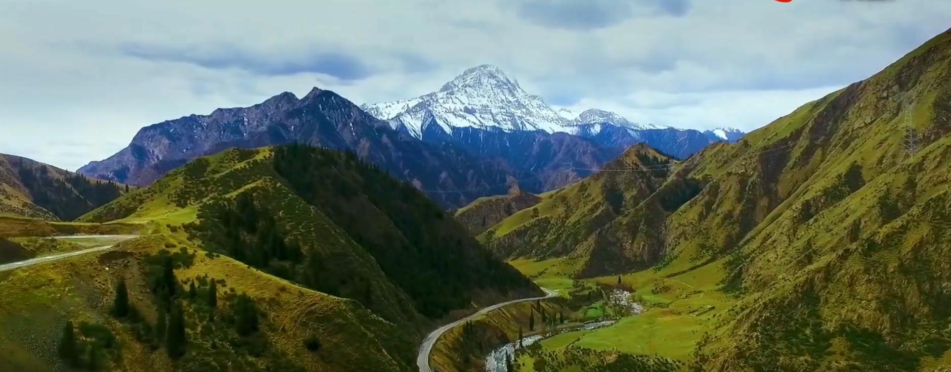 Magnificent scenery of Aksu