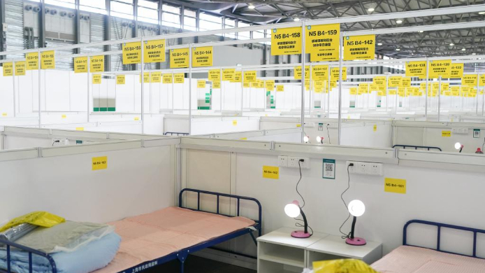 Emma Leaning's quarantine life at Shanghai World Expo site