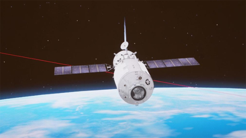 China's cargo spacecraft re-enters Earth's atmosphere, mostly burns up