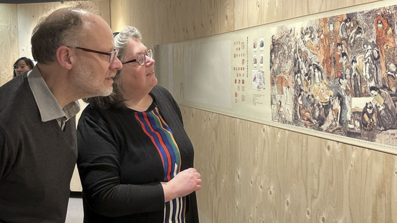 Art exhibition of "Dream of the Red Chamber" opens in The Netherlands