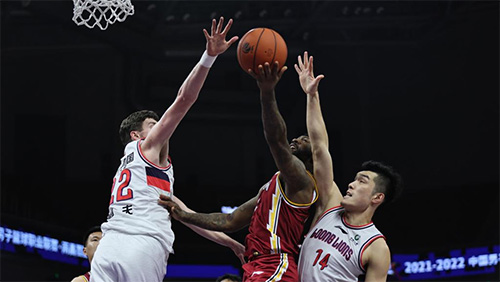 CBA league: Guangzhou Loong Lions vs. Shanxi Loongs