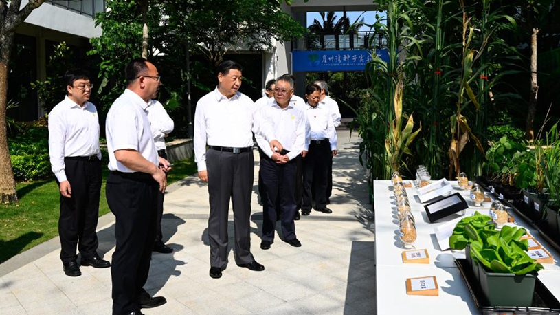 Xi inspects south China's Hainan Province