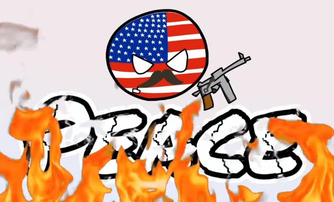 Countryballs explain the difference between Ukraine crisis and Taiwan question