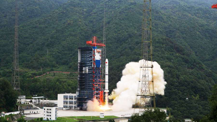 China launches nine low-orbit satellites