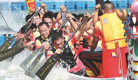 Dragon Boat Race builds bridge across Straits