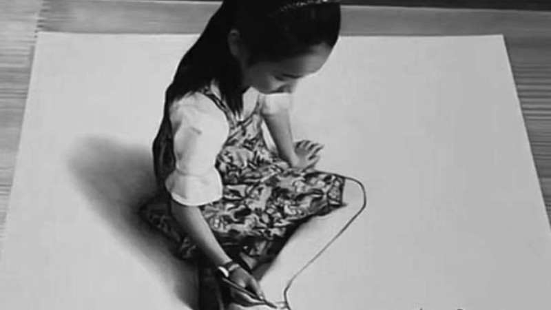 Chinese artist amazes netizens with incredibly realistic 3D drawings