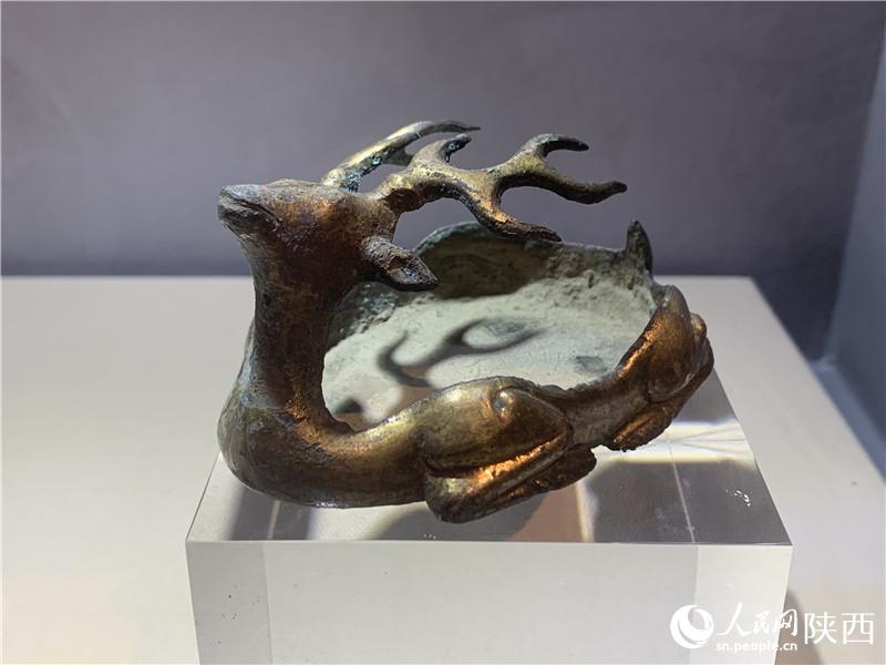 Museum in NW China’s Shaanxi displays unearthed Haihunhou tomb artifacts