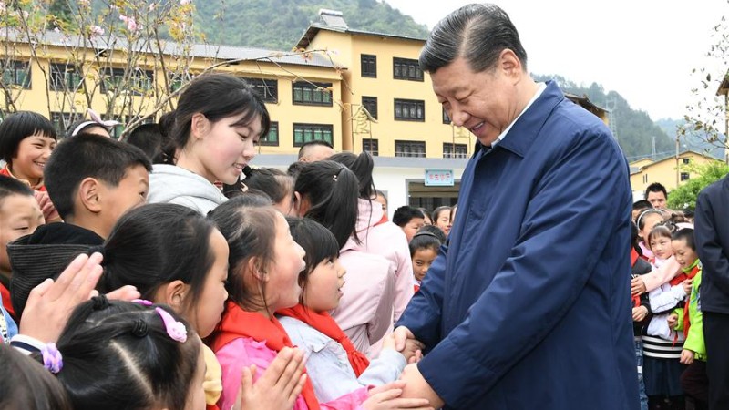 Xi on compulsory education