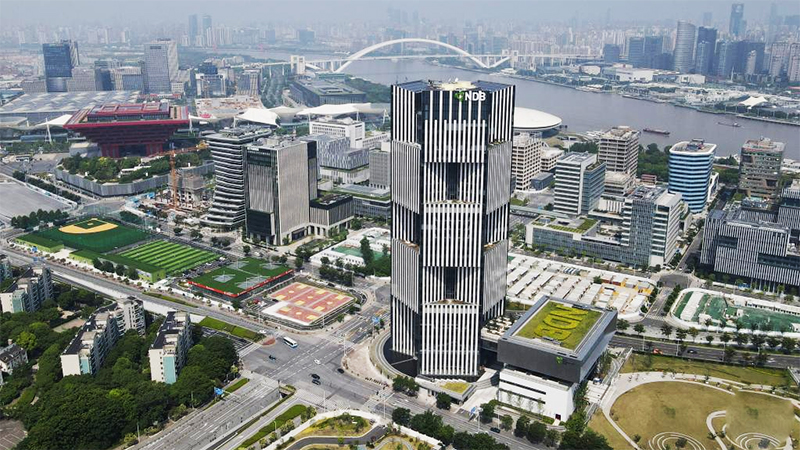 In pics: headquarters building of New Development Bank in Shanghai