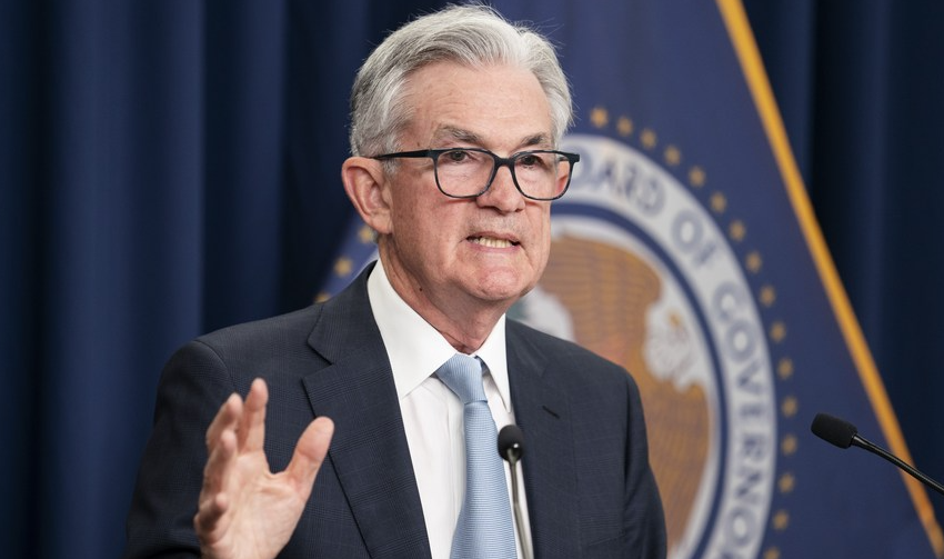 U.S. Fed chief says recession is "certainly a possibility"