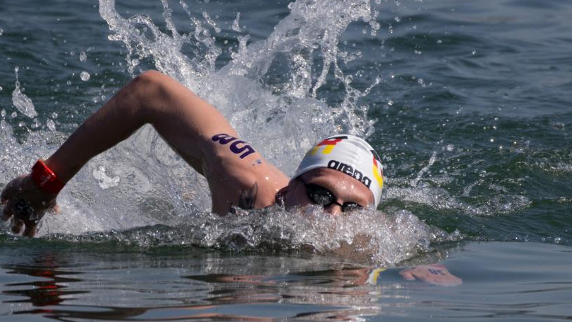Highlights of 5km open water at 19th FINA World Championships