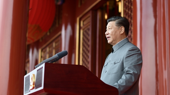 Xi: Party stands with people through thick and thin