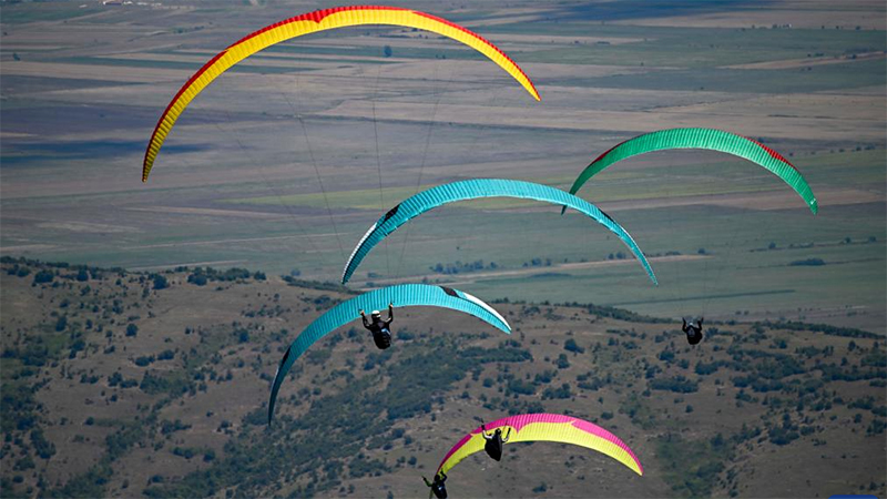 2022 Paragliding World Cup held in Krushevo, North Macedonia