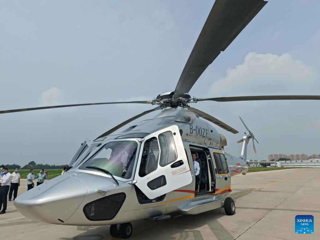 China certifies homegrown medium-sized helicopter model