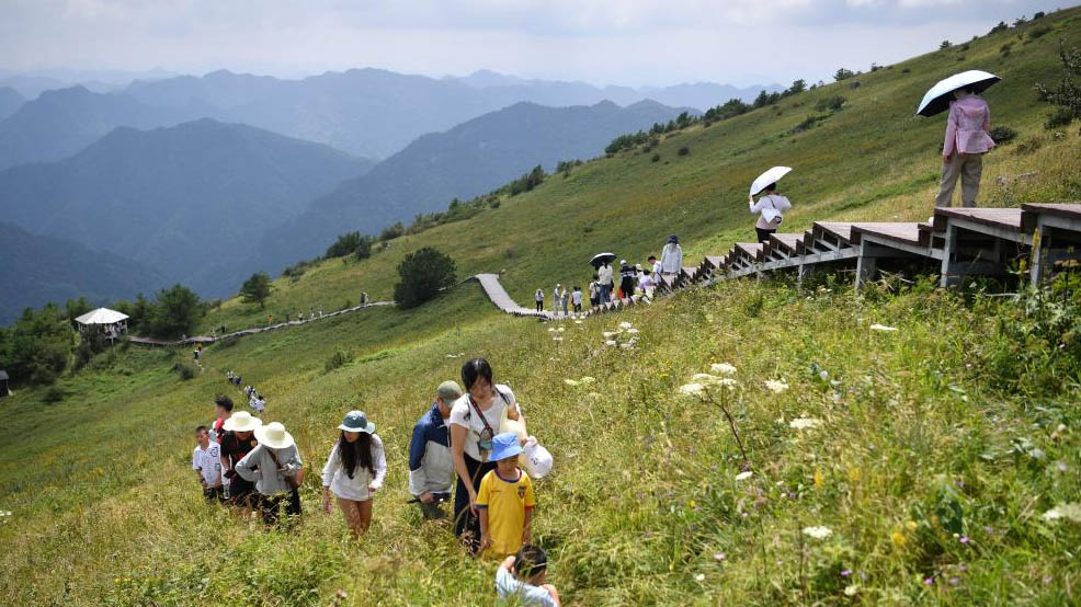Remote county in NW China promotes local tourism with various activities