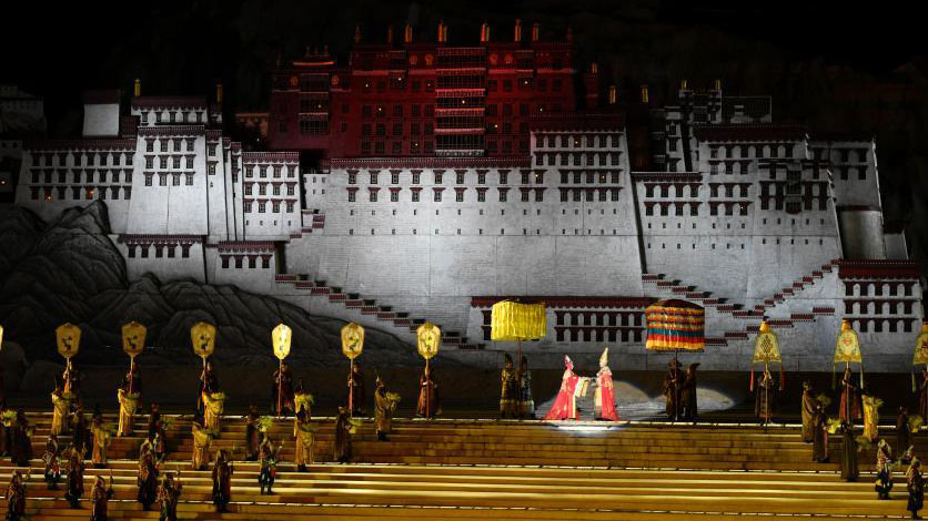 Special performance of opera 'Princess Wencheng' staged in Tibet