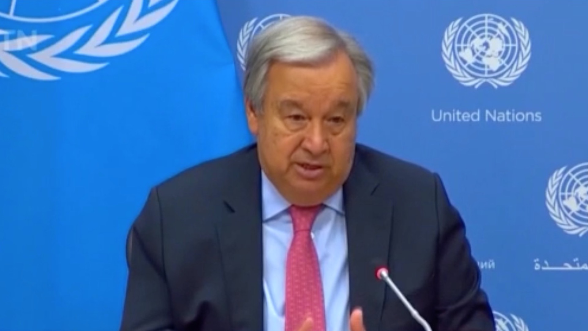 UN chief reiterates support for one-China principle