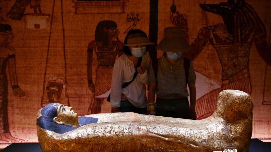 'Meet Ancient Egypt: the Golden Mummies' exhibition opens in Chengdu