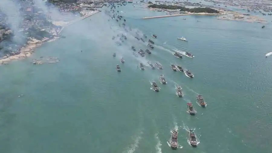 Fishing boats set sail as seasonal fishing ban lifted in SE China’s Fujian