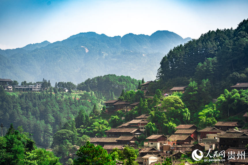 Explore picturesque Miao village in SW China's Guizhou