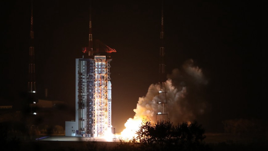 China's first solar exploration satellite makes progress: official