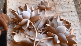 A wood sculptor who works magic