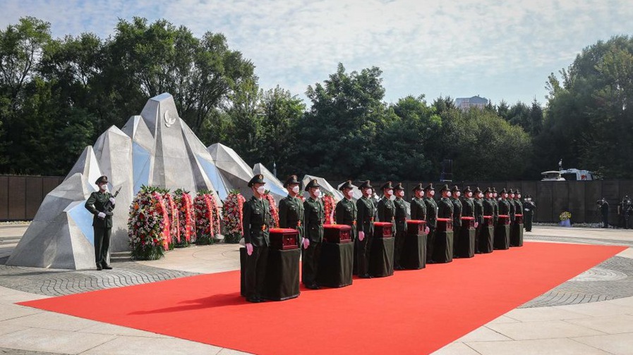 Martyrs killed in Korean War buried in Shenyang