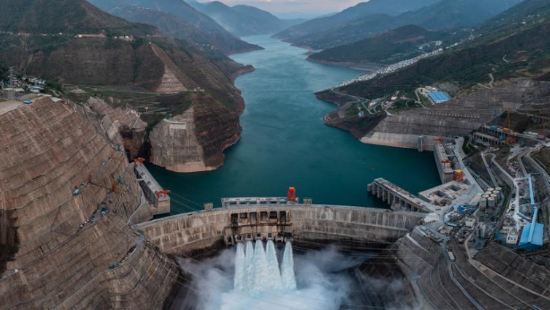 New power unit starts operation at Baihetan hydropower station