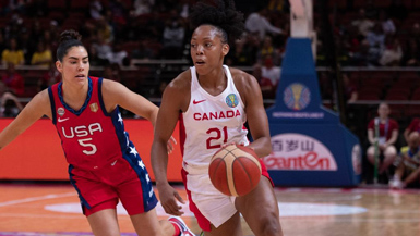 Semifinal match at FIBA Women's Basketball World Cup 2022: U.S. vs. Canada