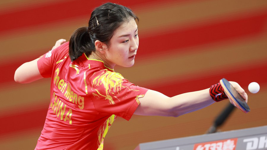 China stays on top on two fronts at table tennis team worlds