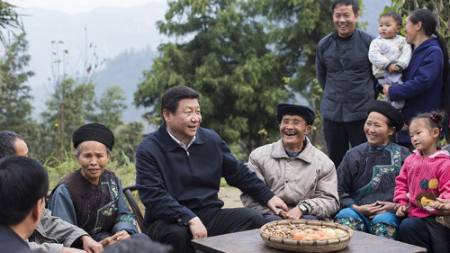 Xi proposes 'targeted poverty alleviation' in Shibadong village