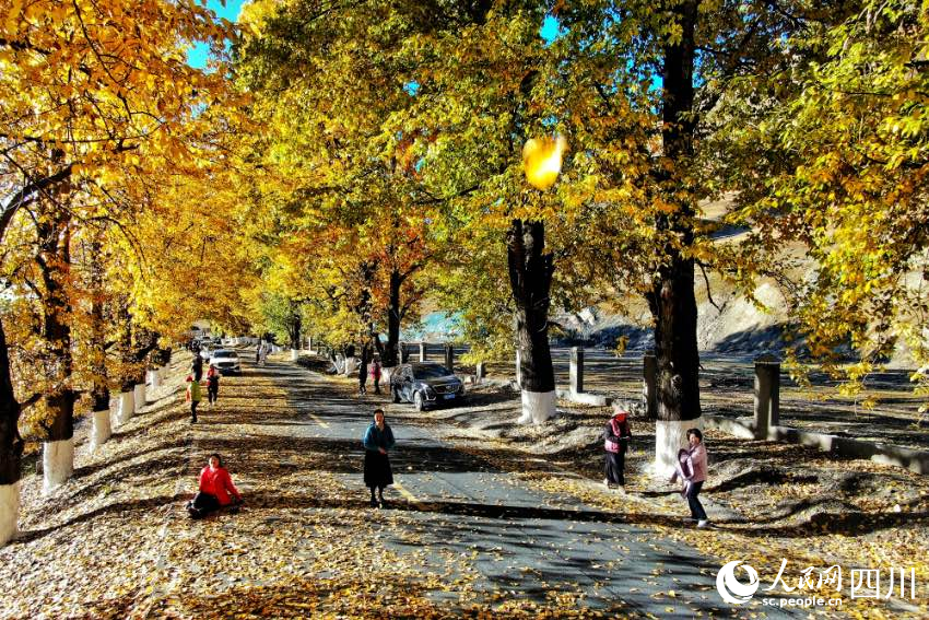 Stunning late autumn scenery in China's Garze Tibetan Autonomous Prefecture