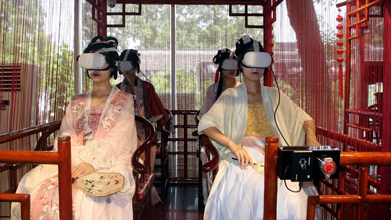 China sees accelerated application of VR technology