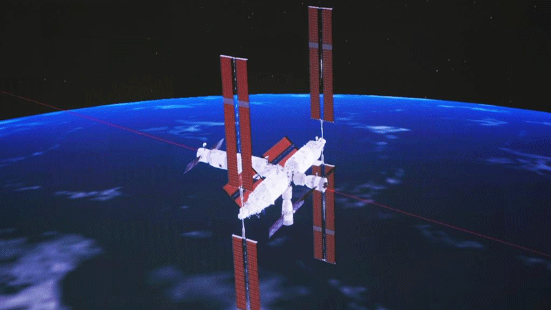 China's Shenzhou-15 manned spaceship docks with space station combination