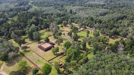 Muarajambi Temple Complex in Jambi, Indonesia