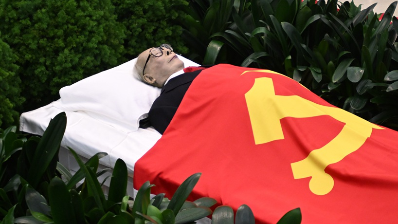 Jiang Zemin's remains cremated in Beijing