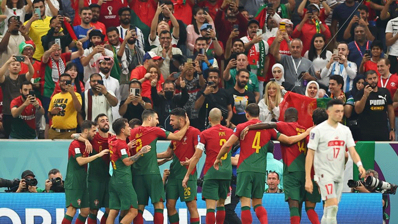 Ramos hat-trick fires Portugal into World Cup last 8