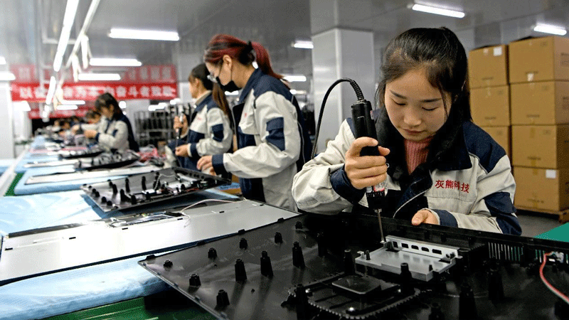 China’s display industry becomes largest in world