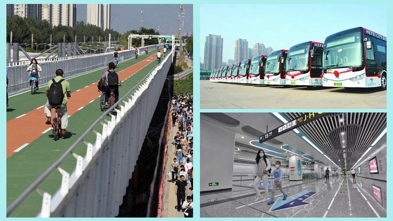 Green, efficient transport modes benefit citizens across China