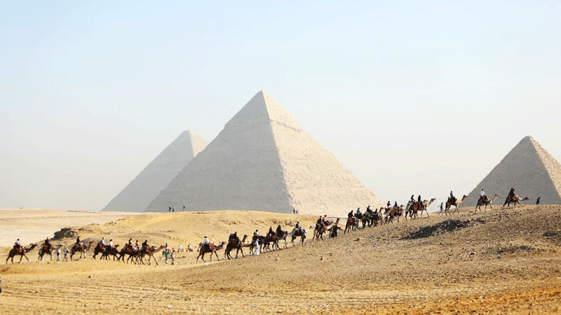 Egypt sees increasing number of tourists at archaeological sites