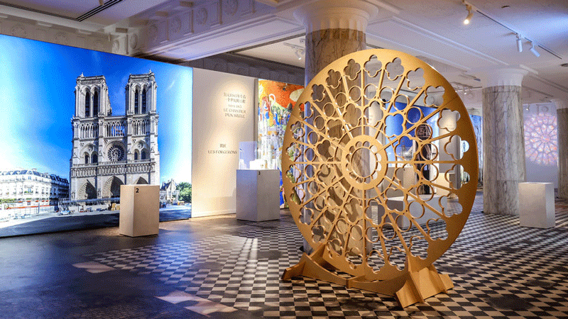 AR exhibition of Notre-Dame kicks off in Shanghai