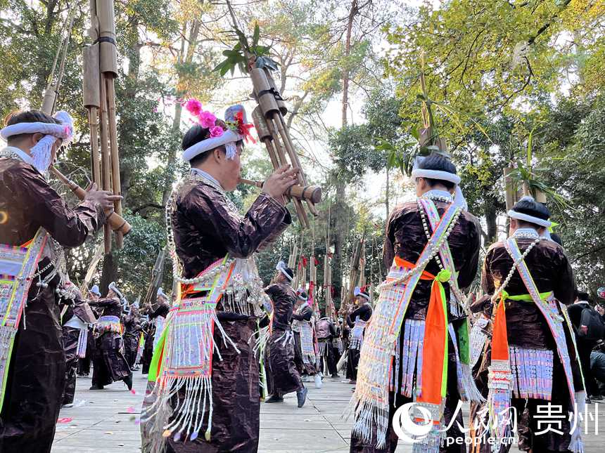 Miao people celebrate traditional Lusheng Festival in SW China’s Guizhou