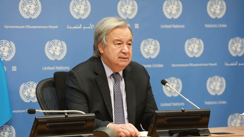 UN chief calls for practical solutions to world's problems