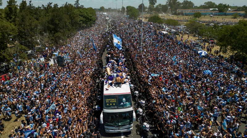 Champion Parade in Argentina ends early due to security concerns